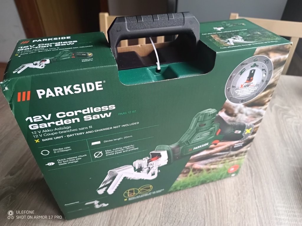 PARKSIDE® Aku píla na konáre PAAS 12 – Nepoužitá - 4