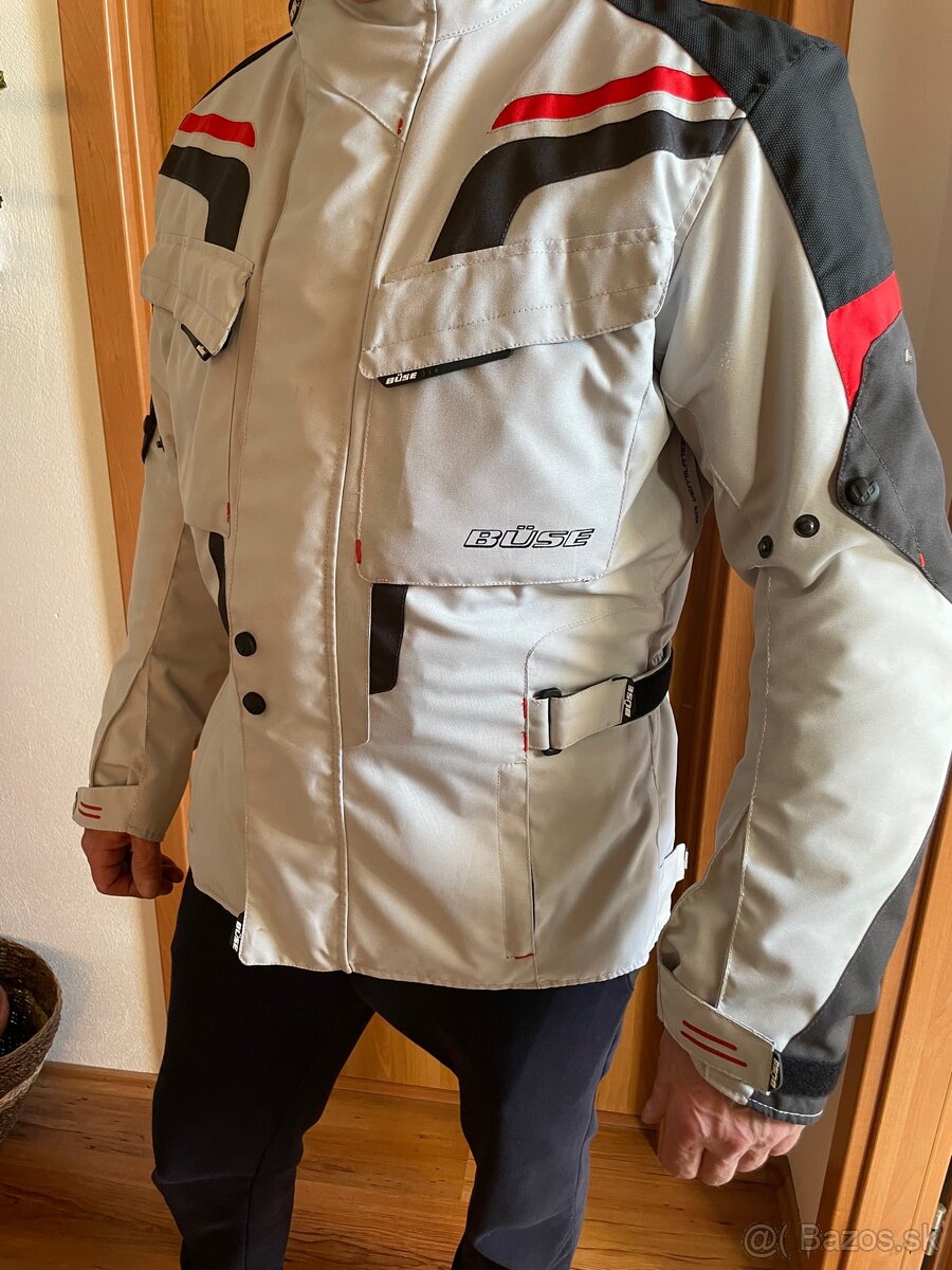 Moto-bunda s odnímateľným zateplením a protektormi - 4