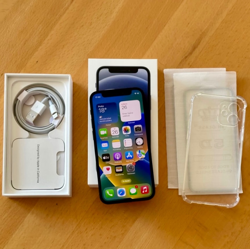 iPhone 12 Mini Black BATERIE 100% TOP - 4