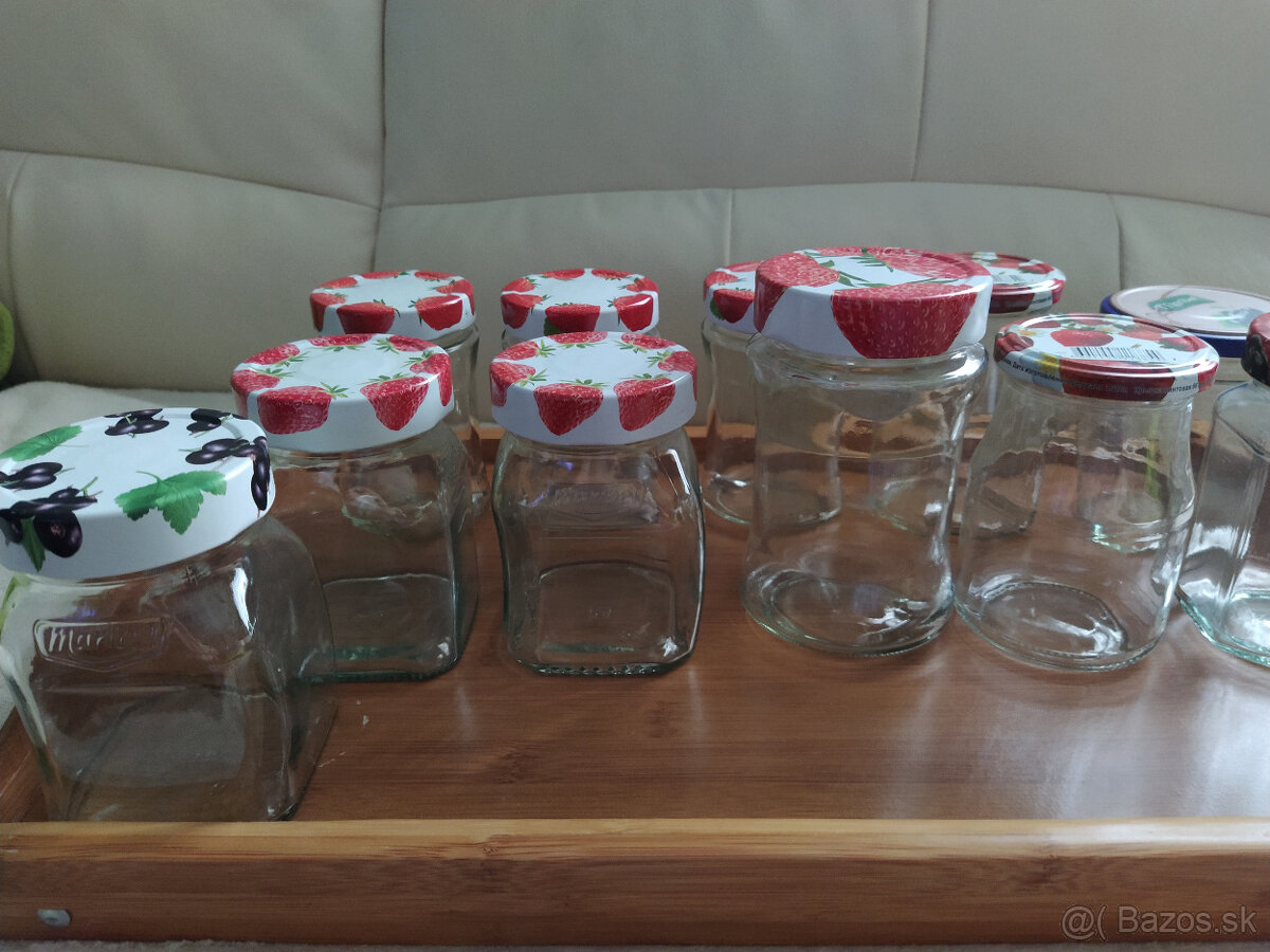 Poháre na zaváranie bez etiket 23ks (iba osobný odber) - 4