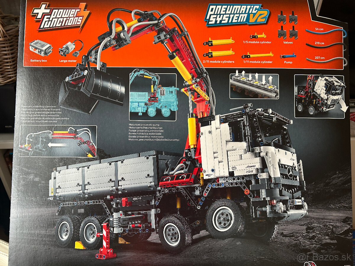 LEGO Technic 42043, model Mercedes-Benz Arocs 3245 - 4