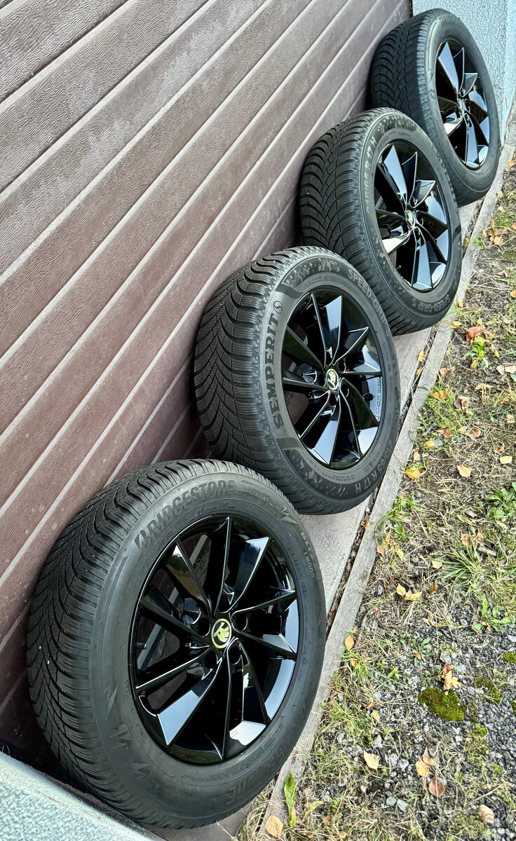 originální ALU kolesá škoda borbet R17 5x112 - 4