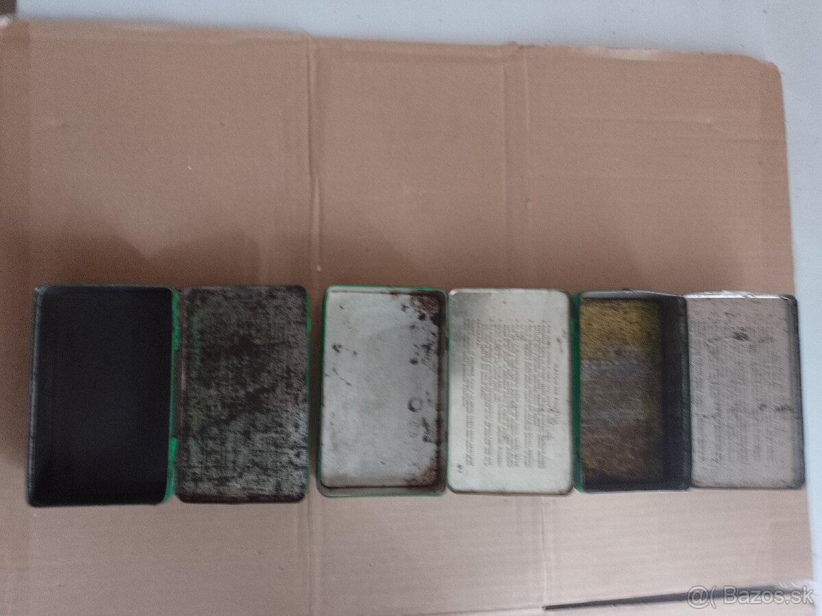 Plechové krabičky Matador - 4