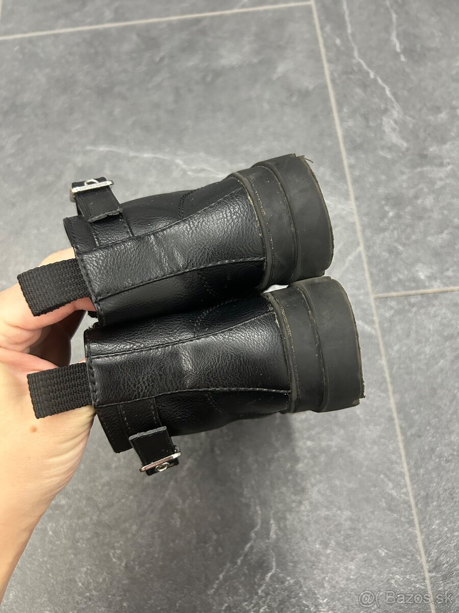 Zimné topánky H&M 25 čierne - 4