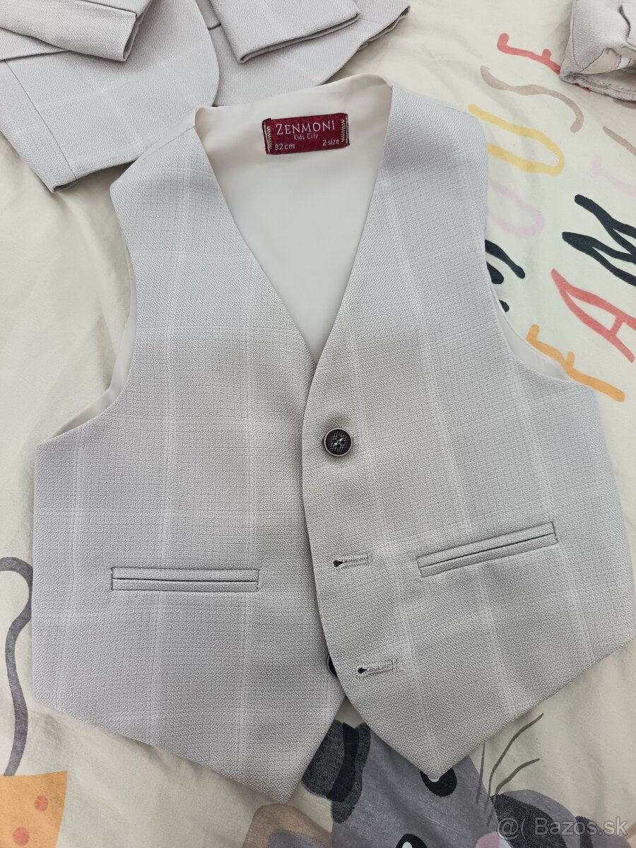 Chlapčenský oblek 92 - 4