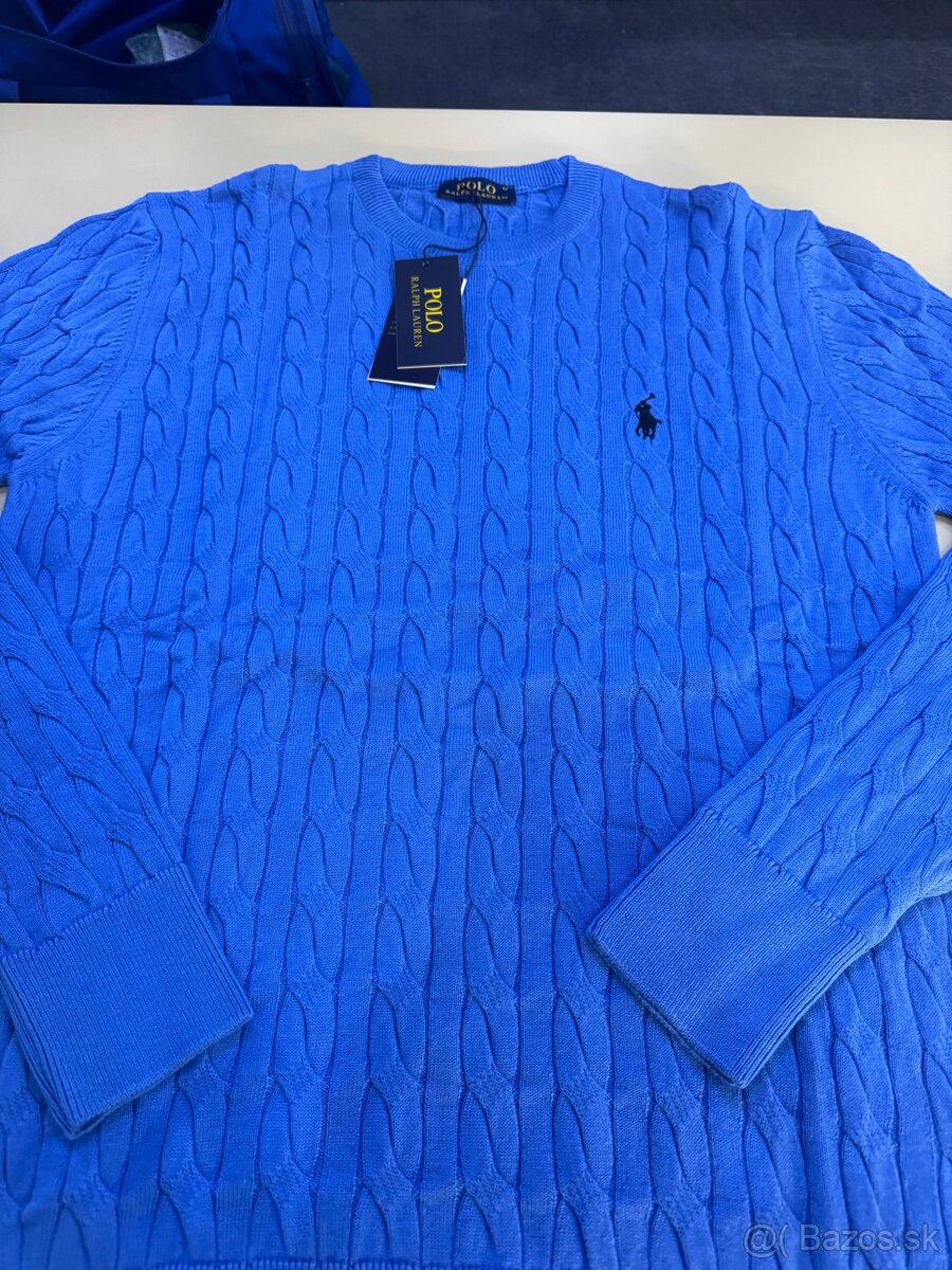 Pánsky sveter modrý - 4