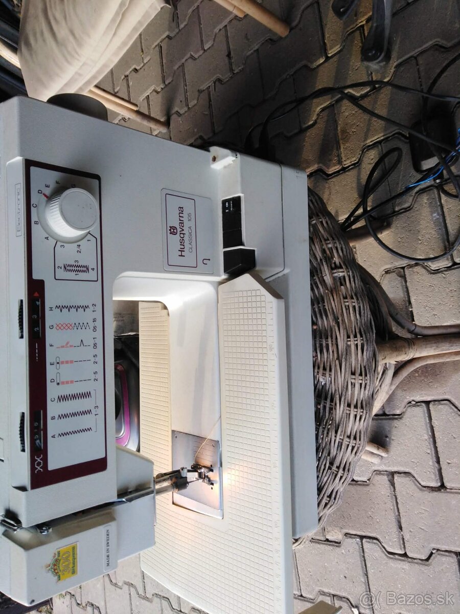 šijaci stroj Husqvarna - 4