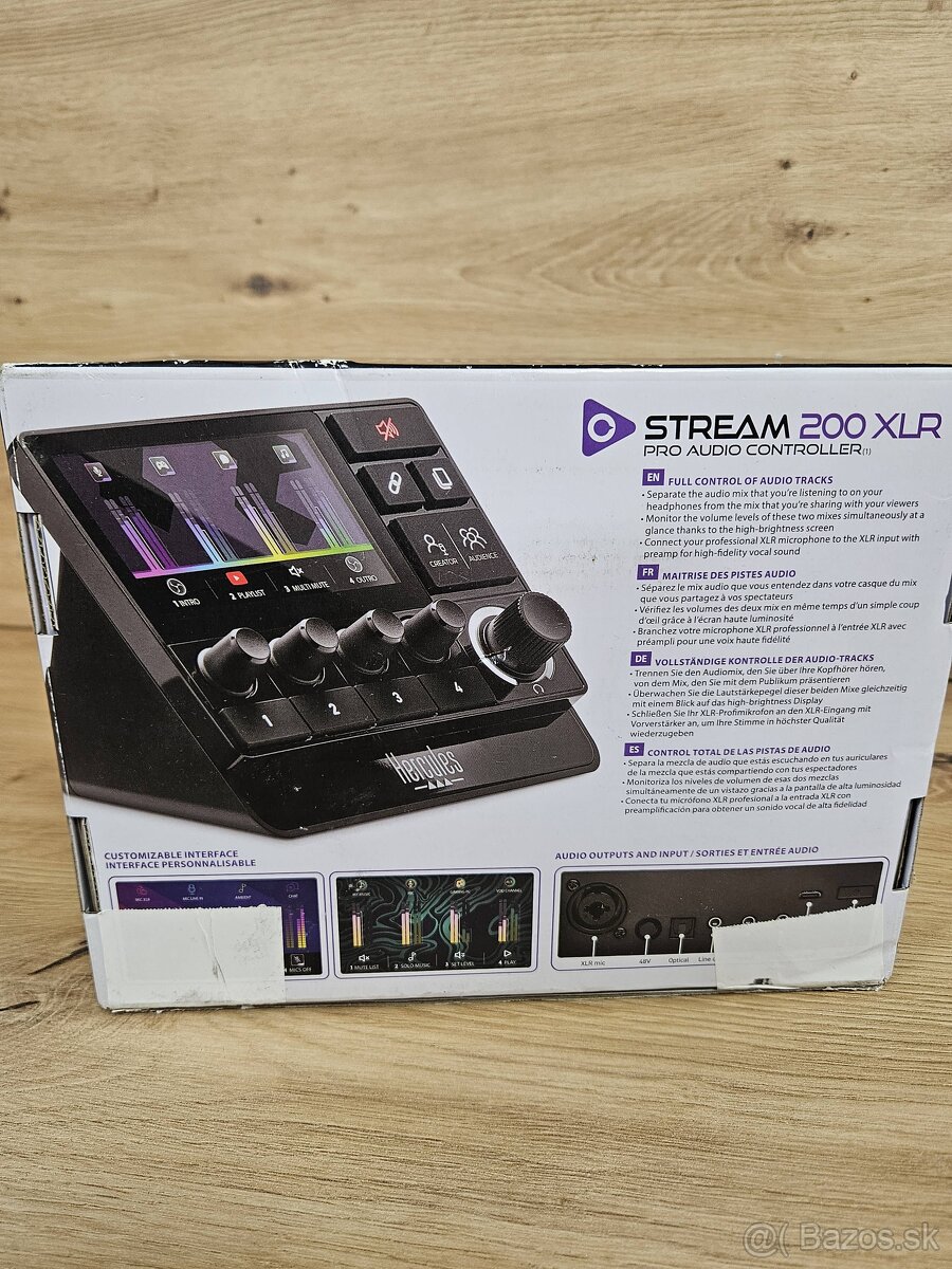 Hercules Stream 200 XLR – audio kontrolér pre streamovanie - 4