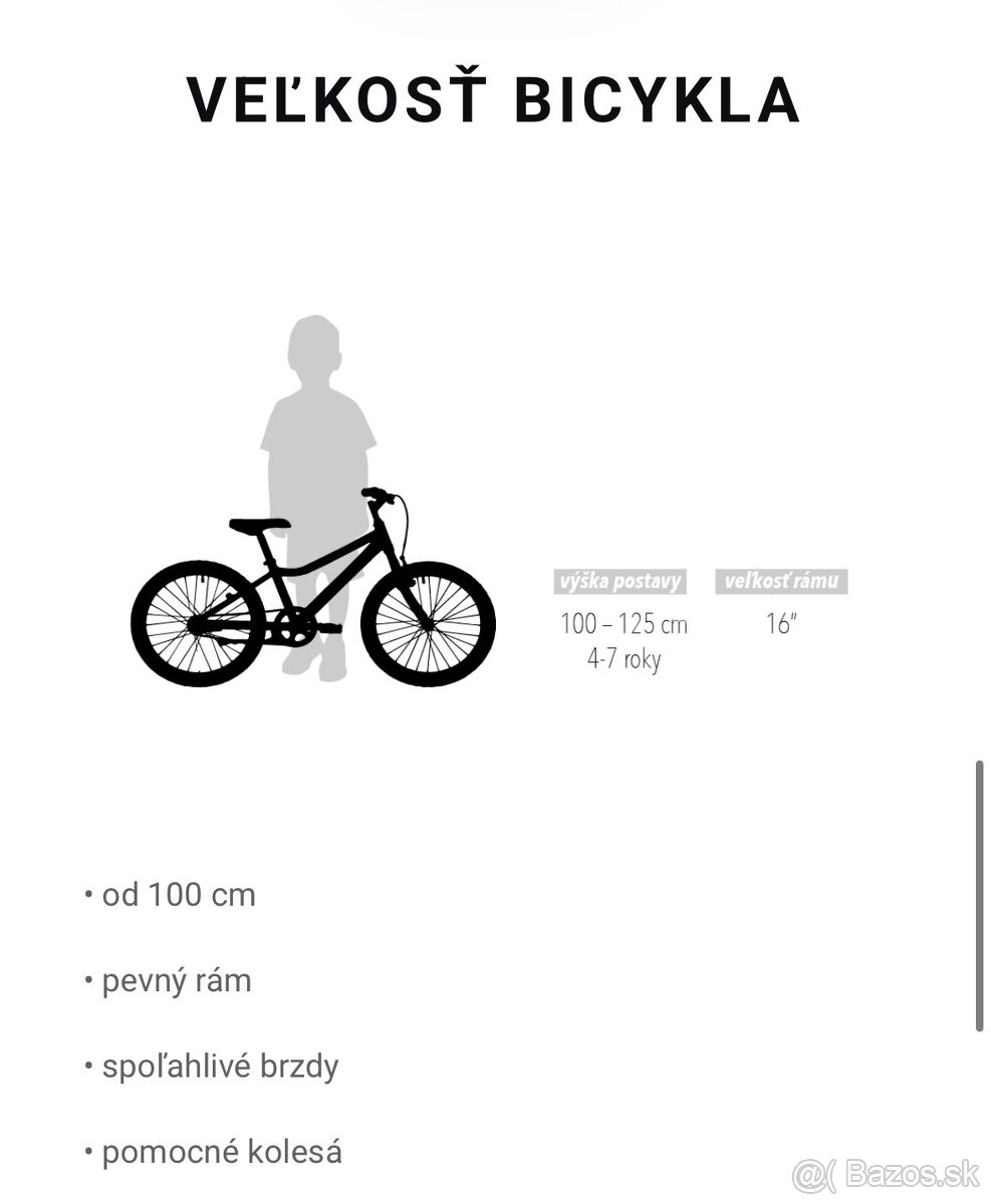 Detský bicykel kenzel 16" - 4
