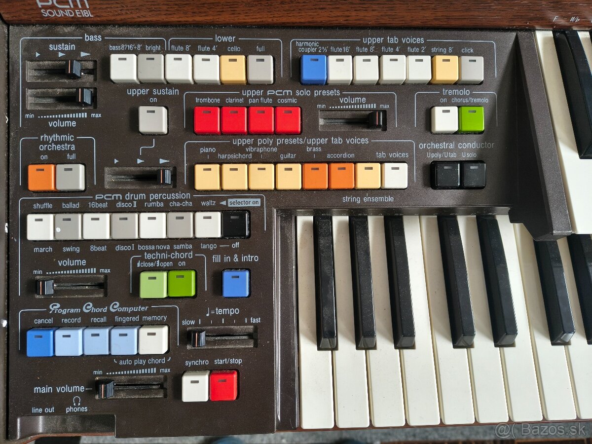 Elektrické varhany,organ - 4