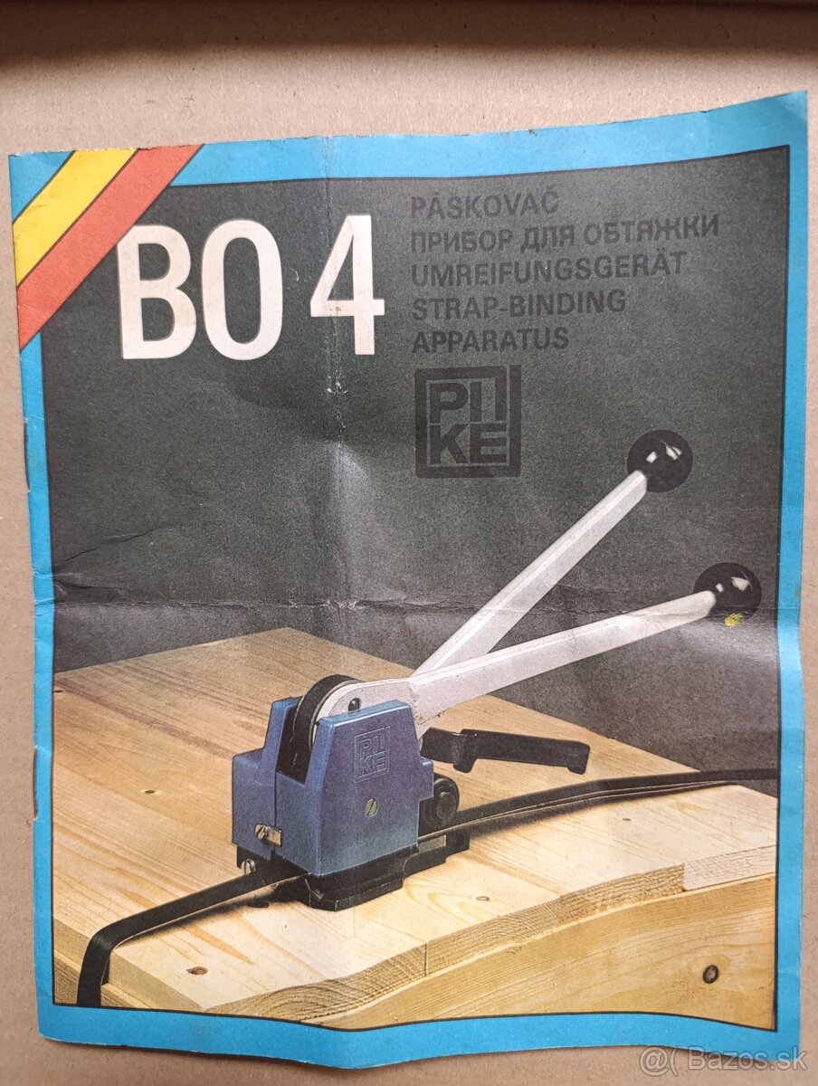 Predám paskovac na oceľové pásy - 4