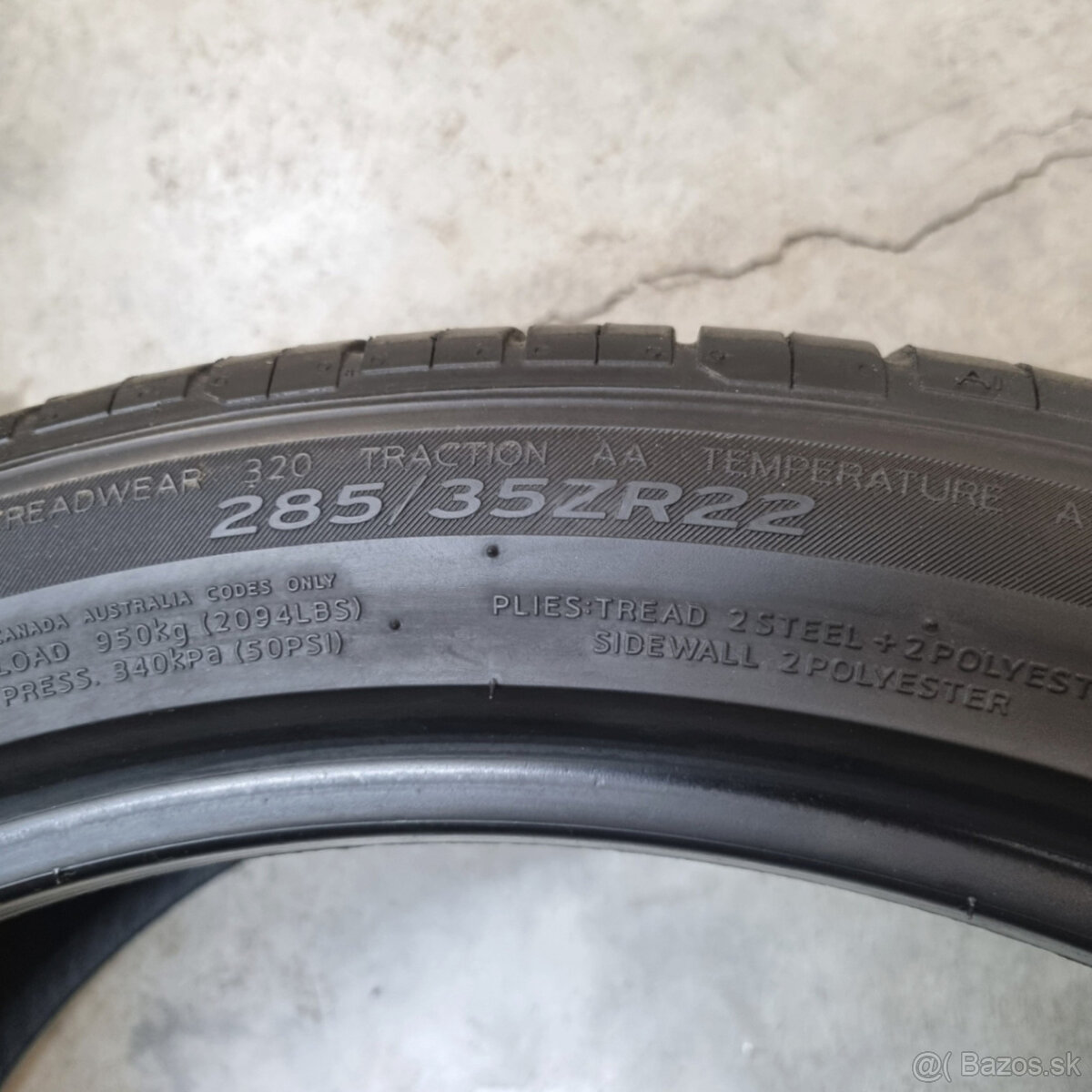 Zimné pneumatiky 285/35 R22 HANKOOK - 4