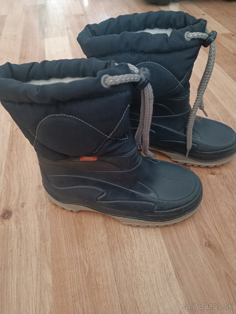 Detské - snehule , zateplené gumáky - 4