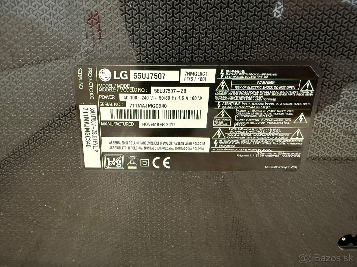 Televízor LG 55” 138 cm - 4