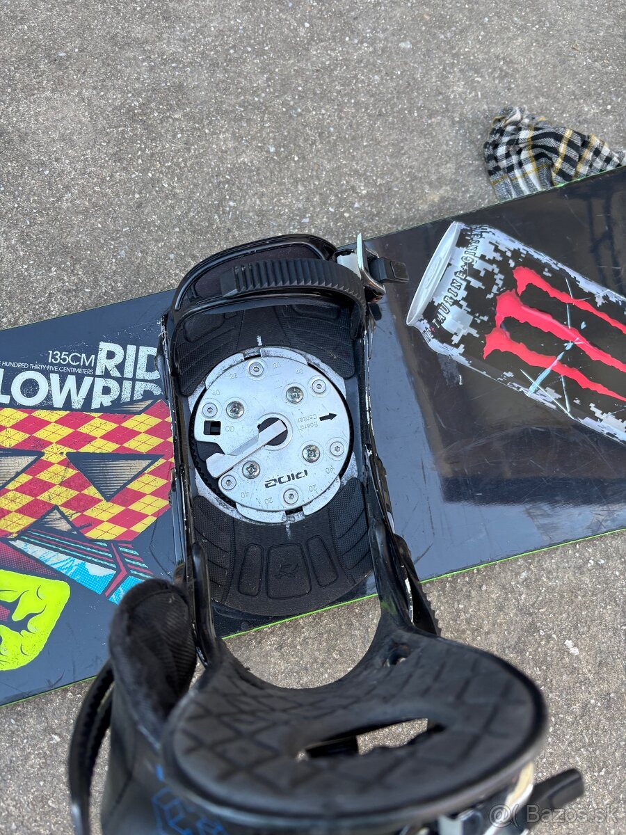 Snowboard Gravity lowride135cm + topánky Burton Mint 38 - 4