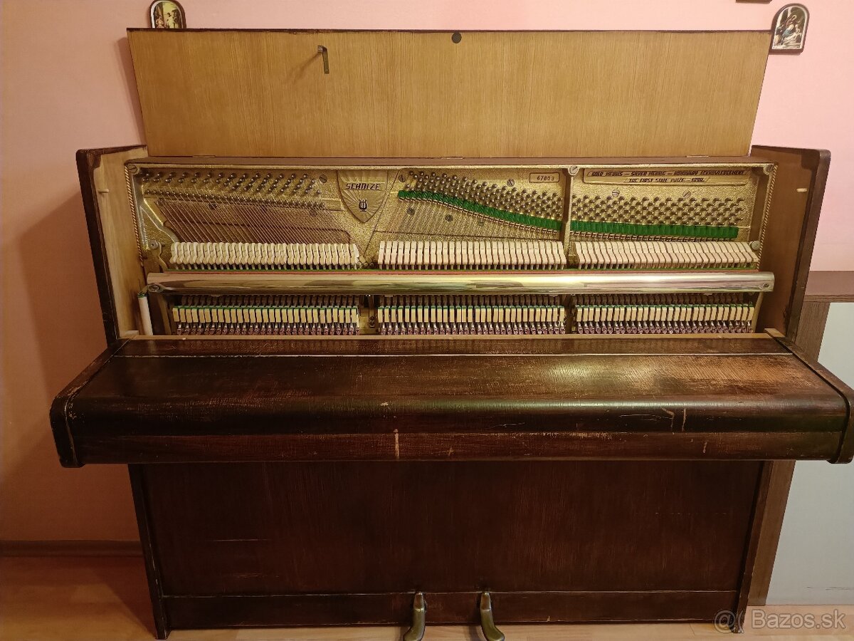 Predám staršie pianino Scholze - 4