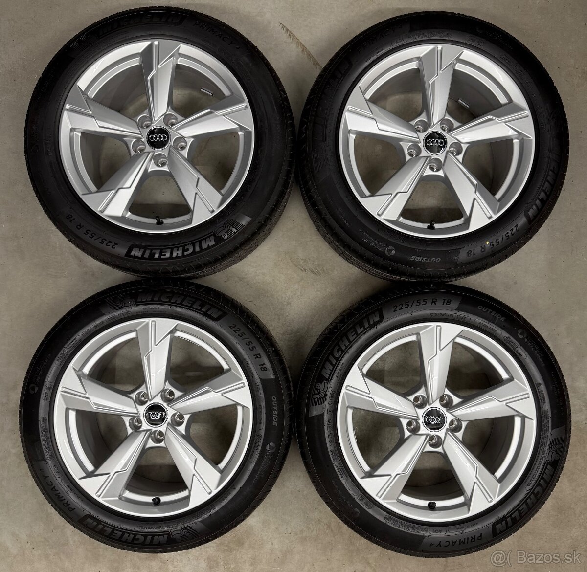 Nepoužitá letná sada 5x112 R18 , 225/55/18 Audi A6 C8 - 4