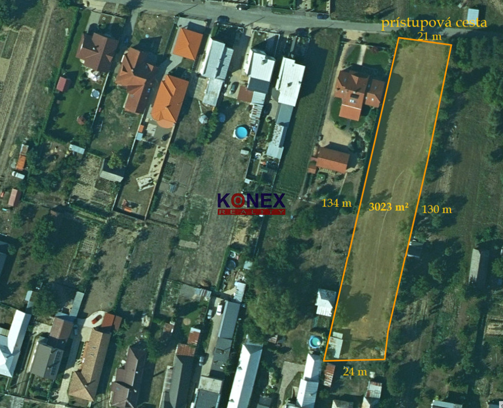 Rozľahlý rovinatý pozemok na výstavbu – KRÁSNOVCE - 4