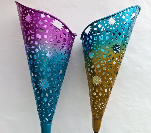 Solárne lampy / 2 kusy - 4