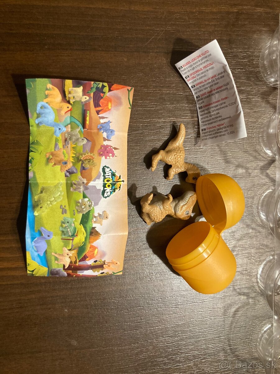 Kinder natoons 2025 Dinosauri - 4