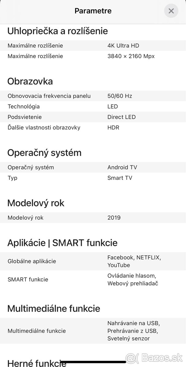 Televizor SONY KD65XG8196BAEP - 4