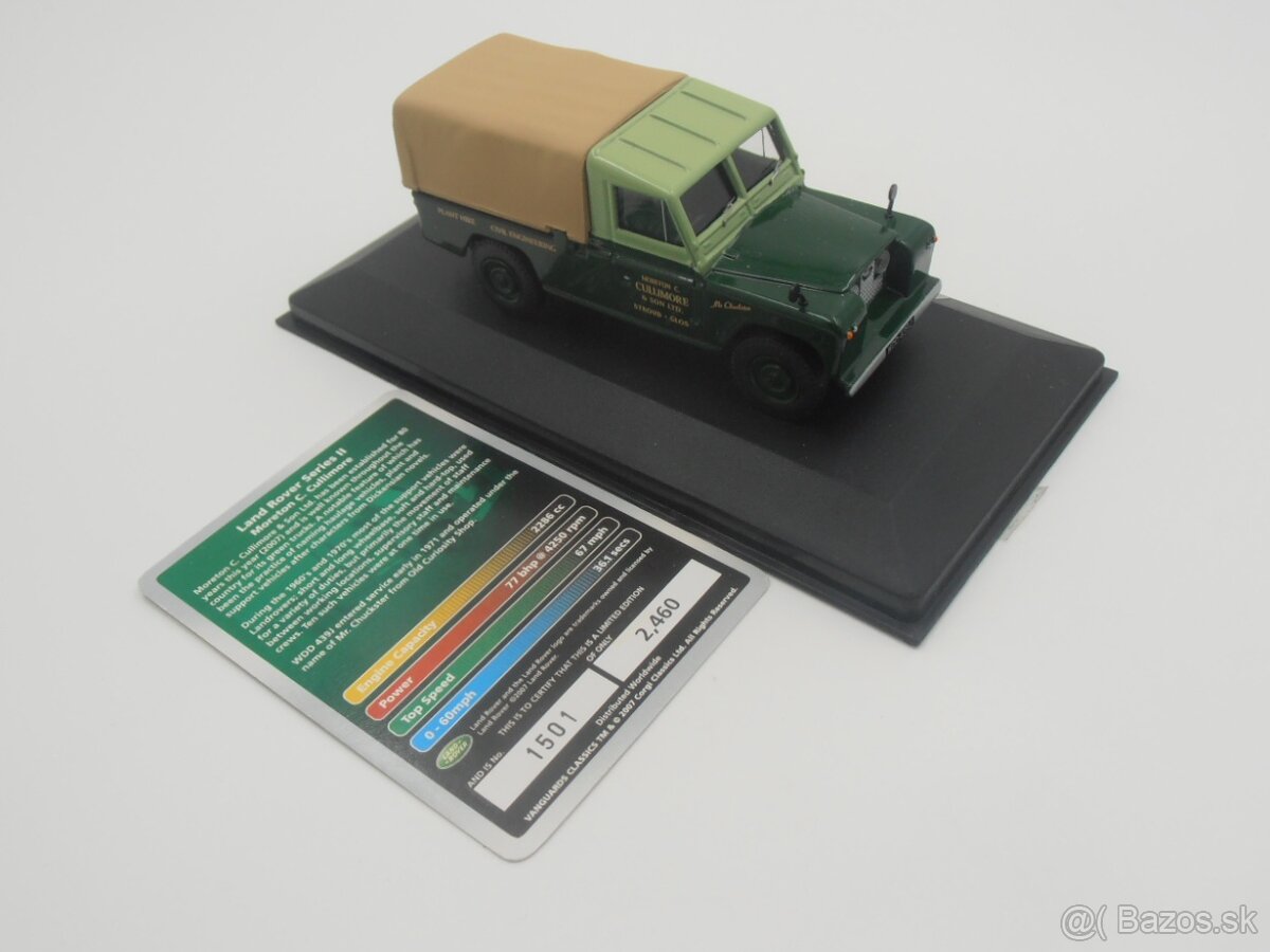 Land Rover 1/43, Opel Ascona 1/40 - 4