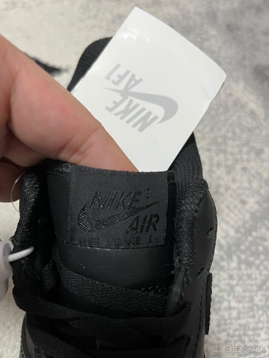 Nike Air Force one 1 čierna 45 - 4