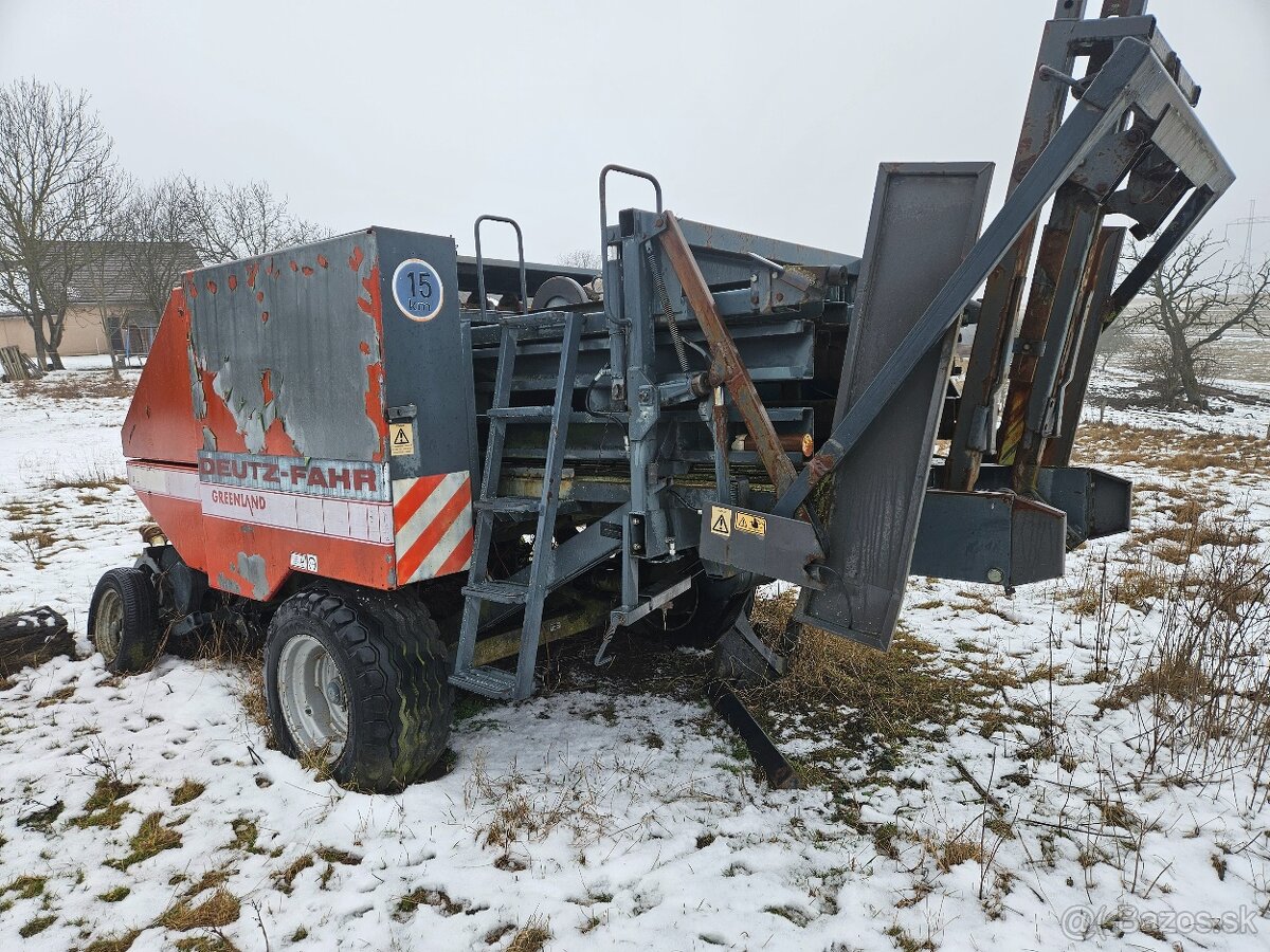 Lis na hranaté balíky Deutz Fahr - 4