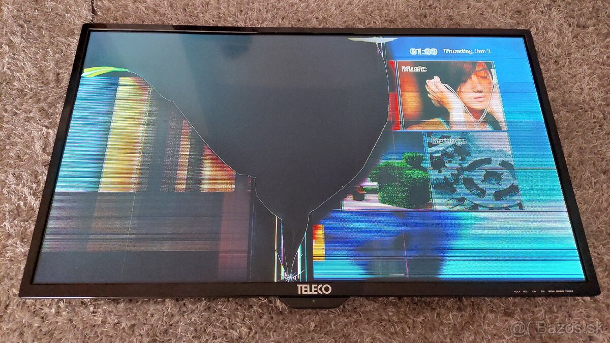 Televízor do ksravanu TELECO TEK32S poškodený displej - 4