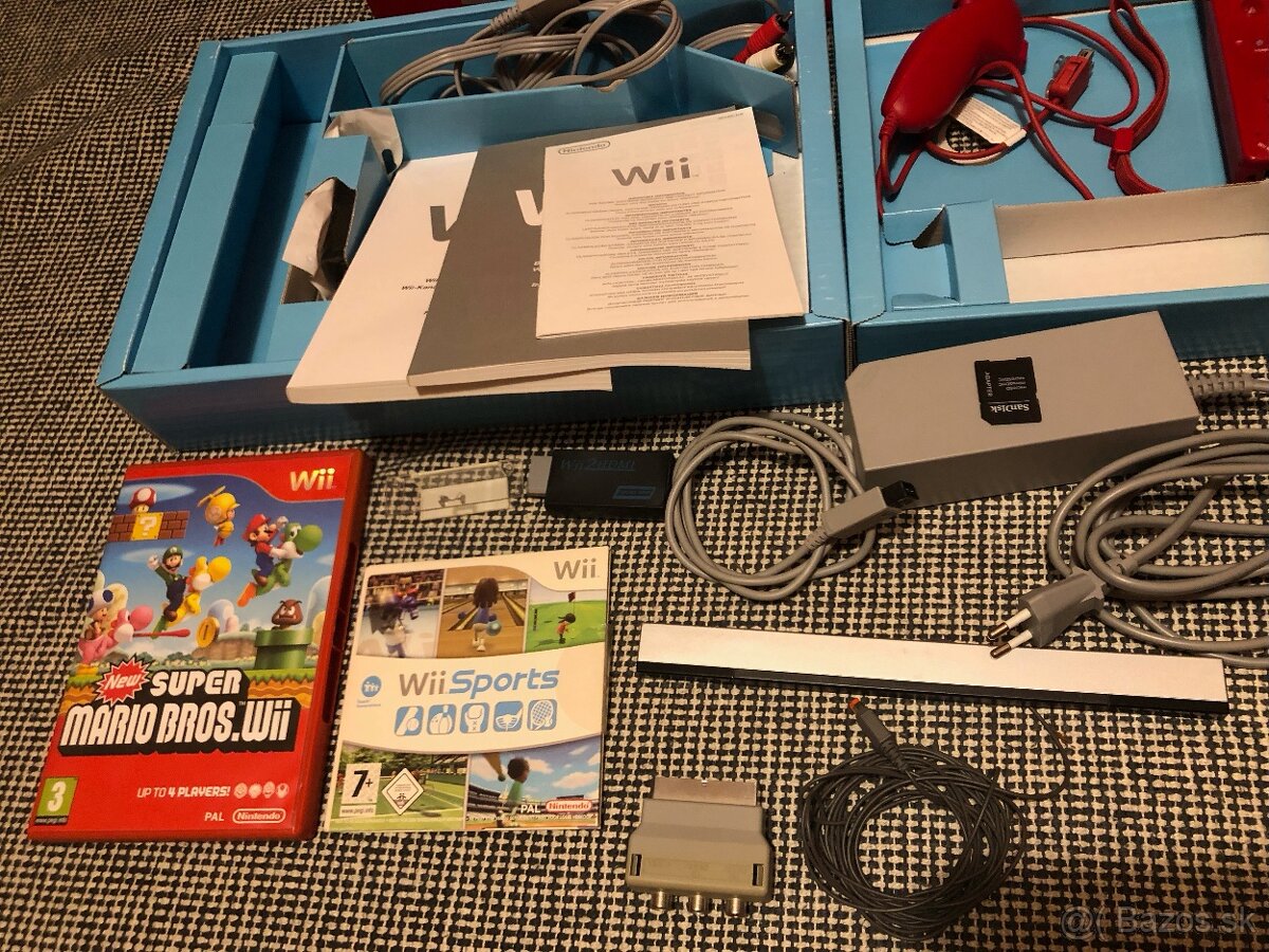 predam Nintendo Wii Red Anniversary Mario ed. a zbierka hier - 4