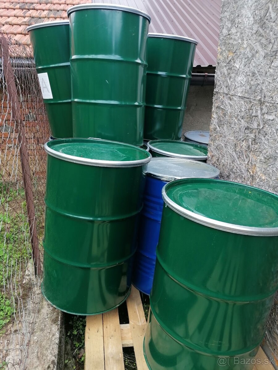 Plechove sudy 200l - 4