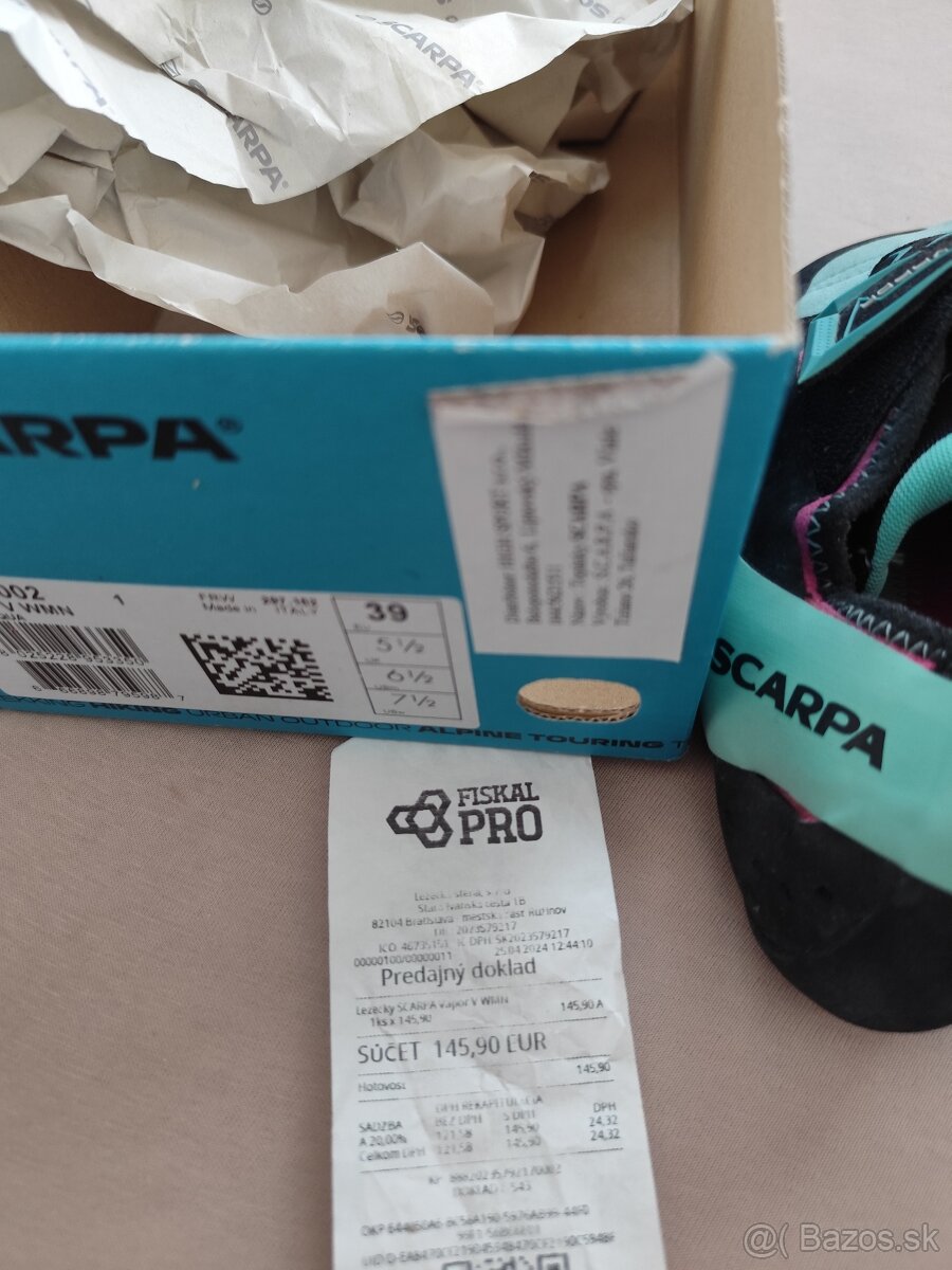 Lezky Scarpa 39 Vapor V WMN - 4