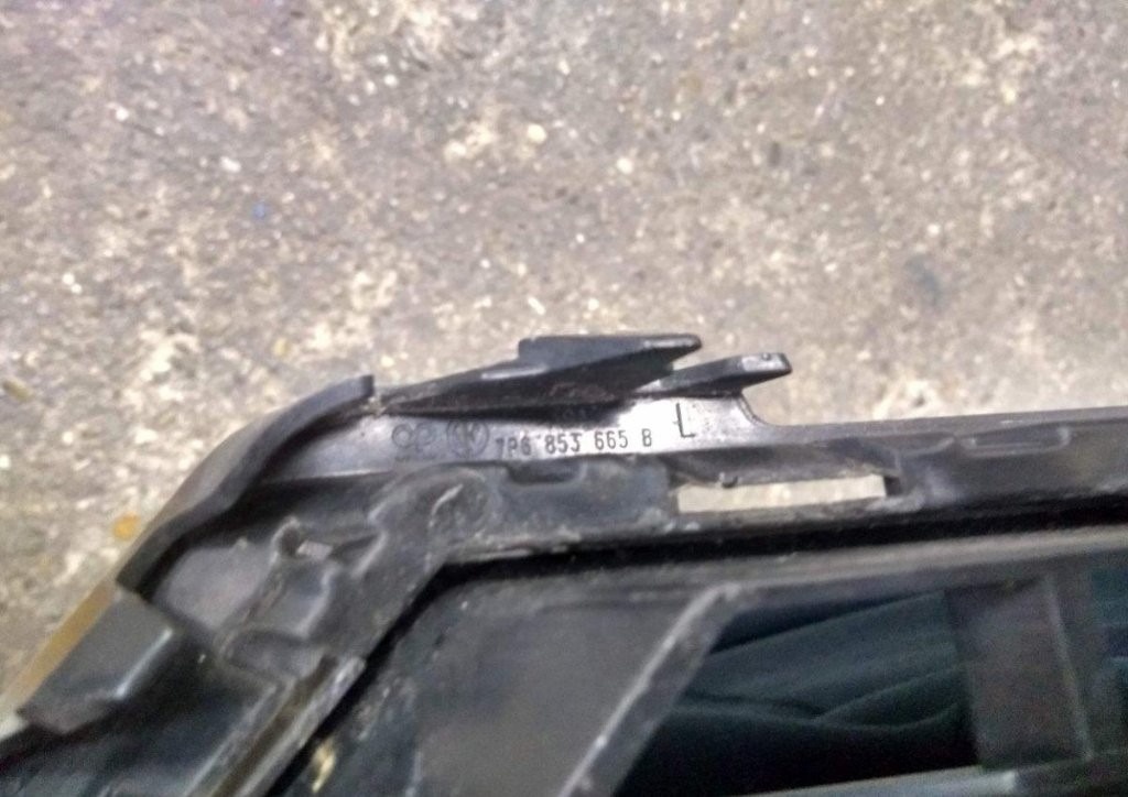 Volkswagen VW Touareg 7P 7P6 2014 - 2018 - mriezka chrom - 4