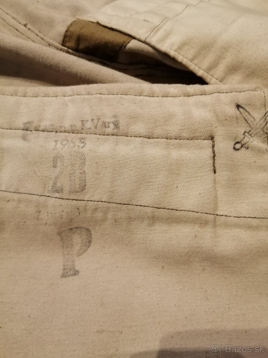 vojenský ihličkový kabát - 4