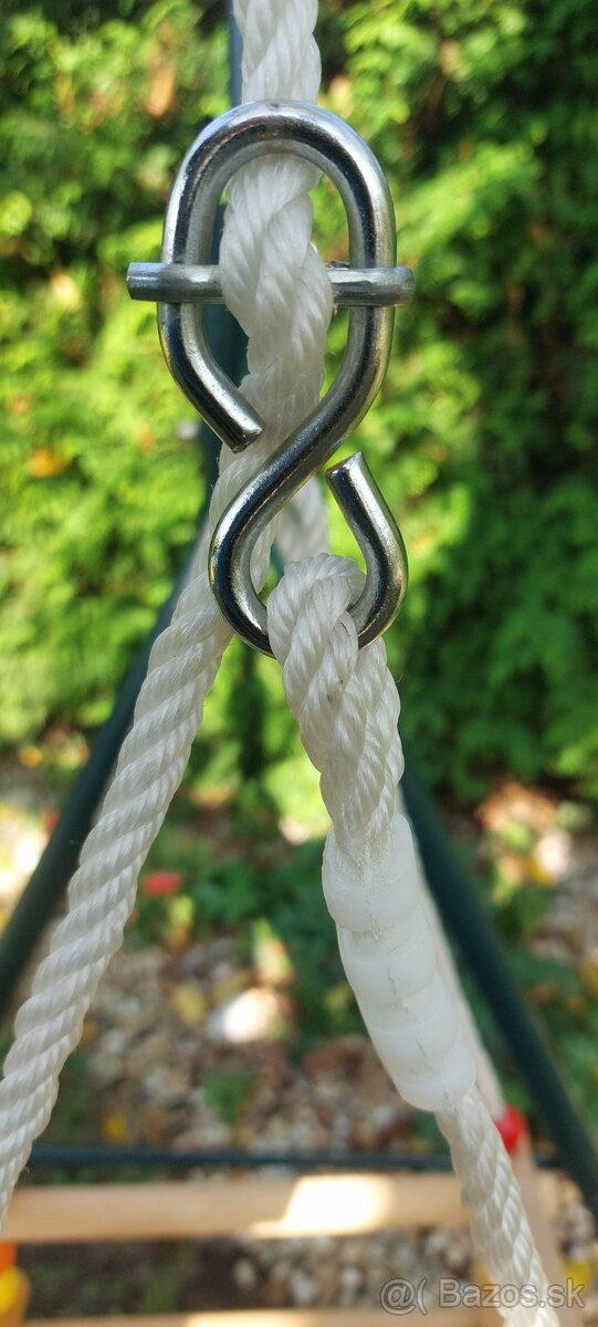 detská drevená hojdačka - 4