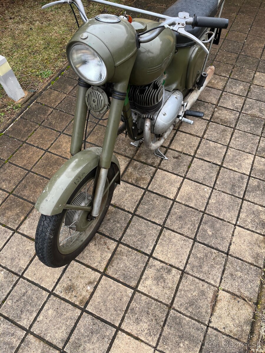 Jawa 350 vojenská - 4