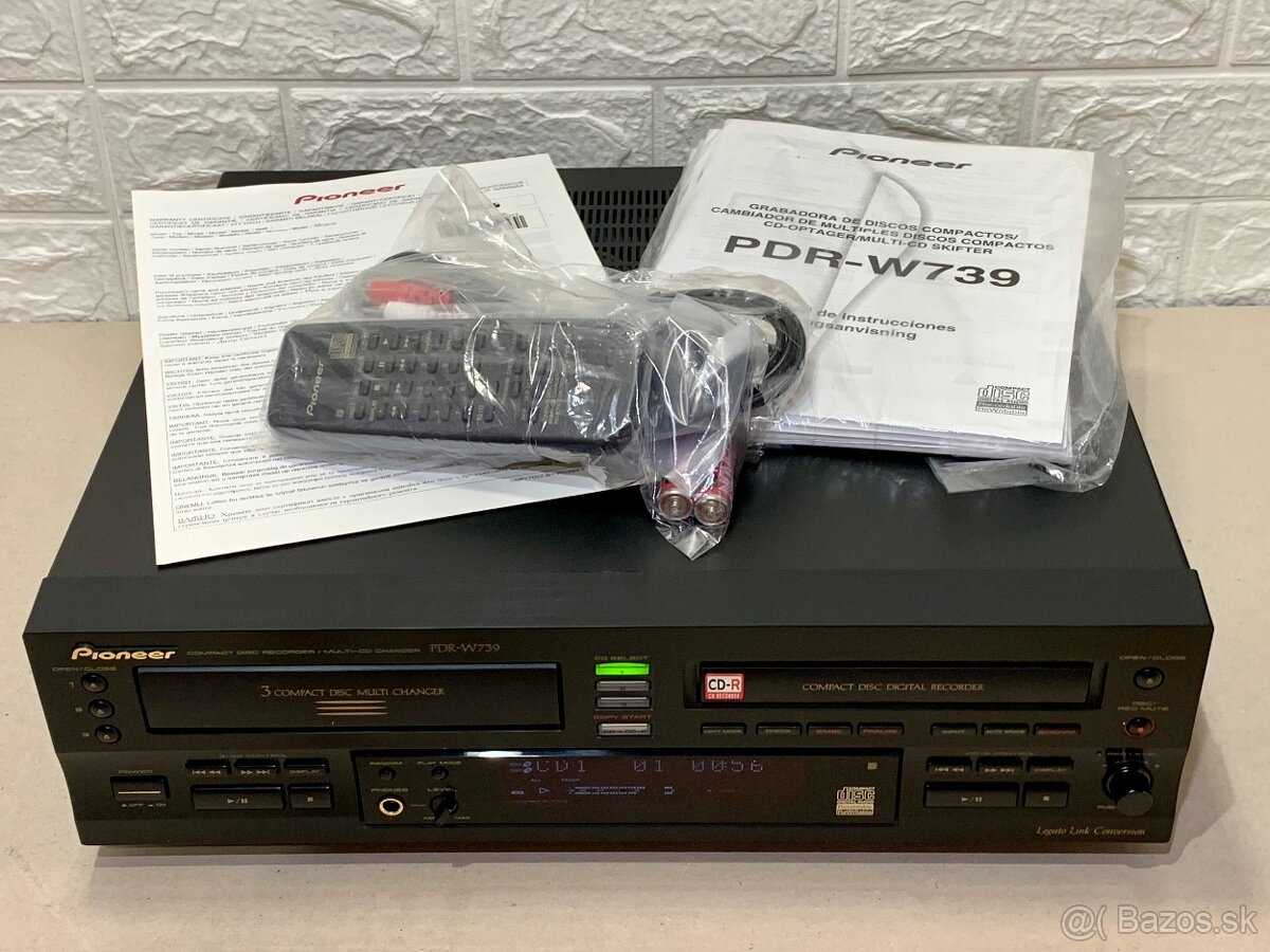 Pioneer PDR-W739 …. CD rekordér - 4