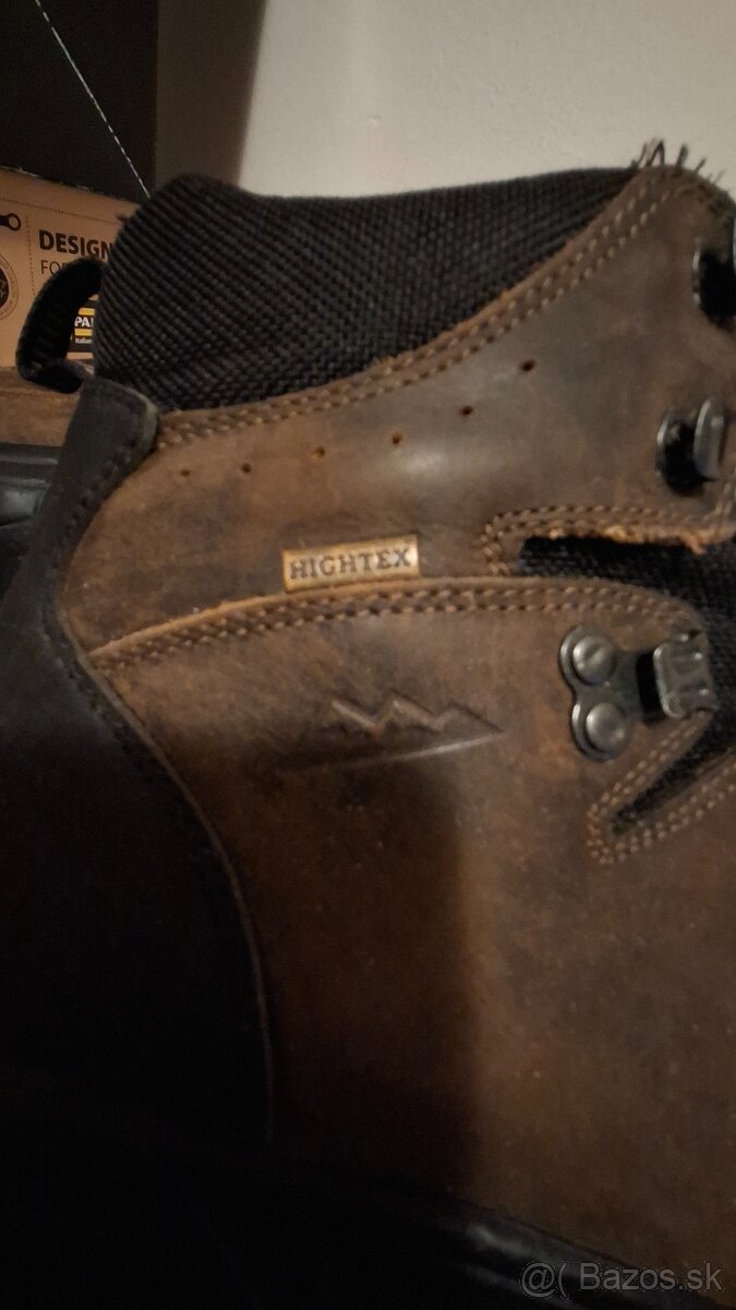Kožená turistická obuv Eiger 4 Vibram - 4