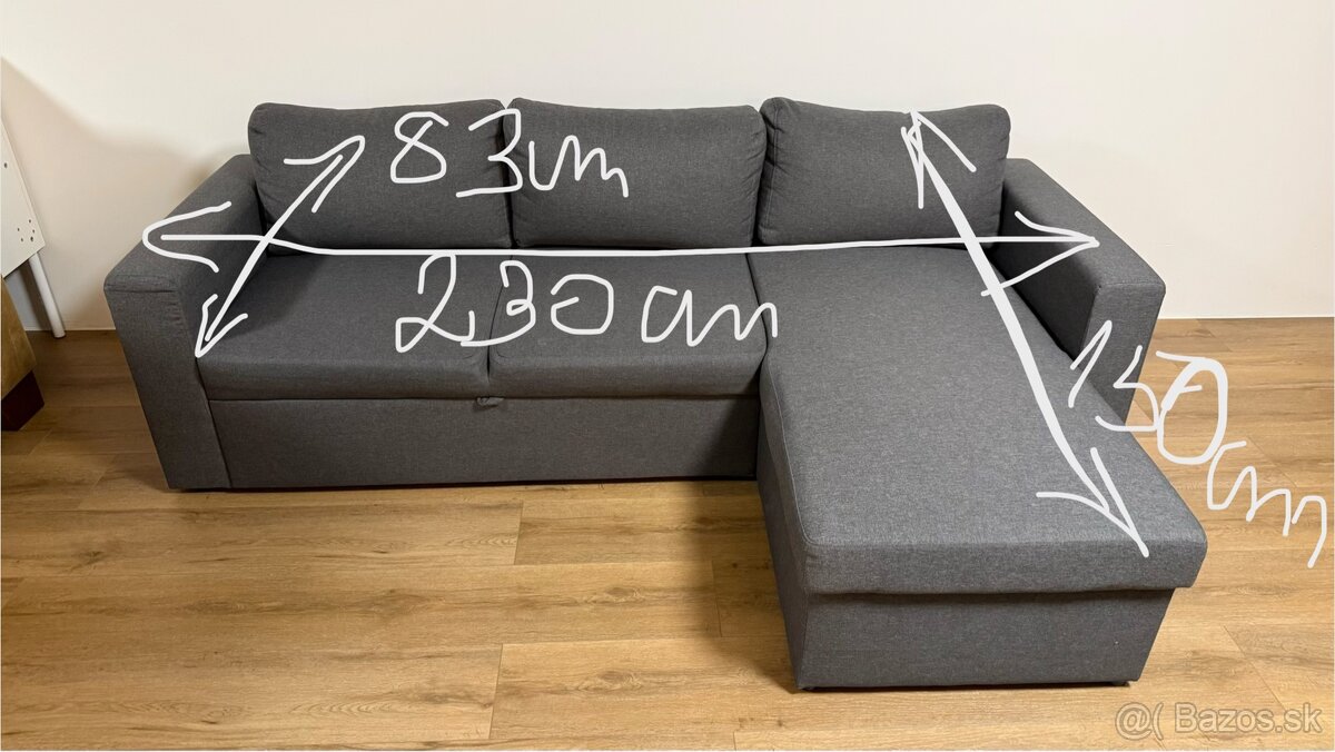 Rohová sedacia súprava - 4