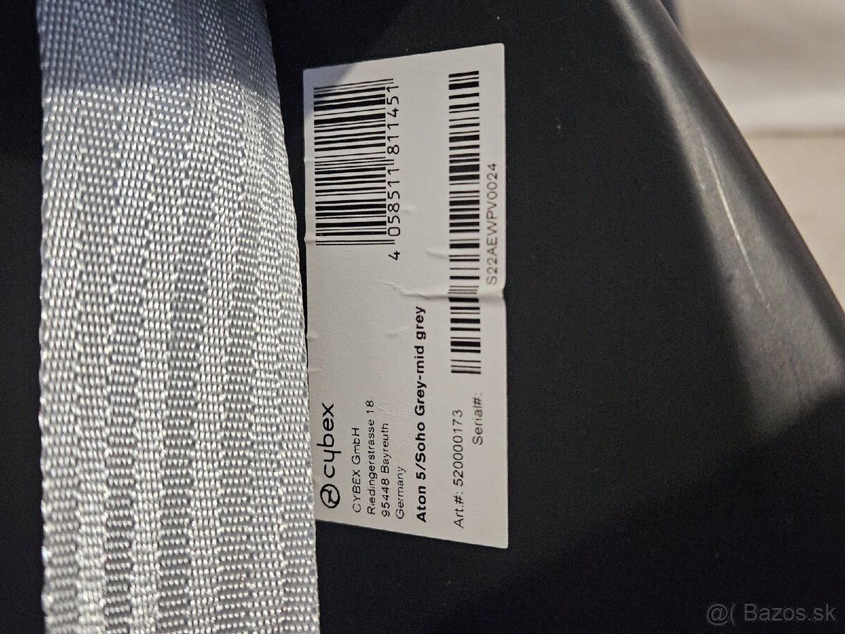 Cybex Aton 5 + isofix základňa - 4