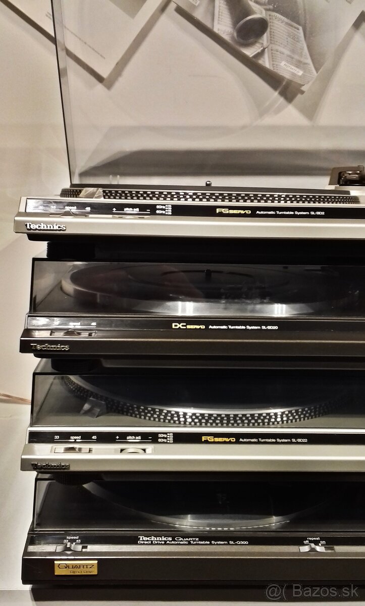 SERIA gramofon TECHNICS GR1 poloautomat + plny automat Japan - 4