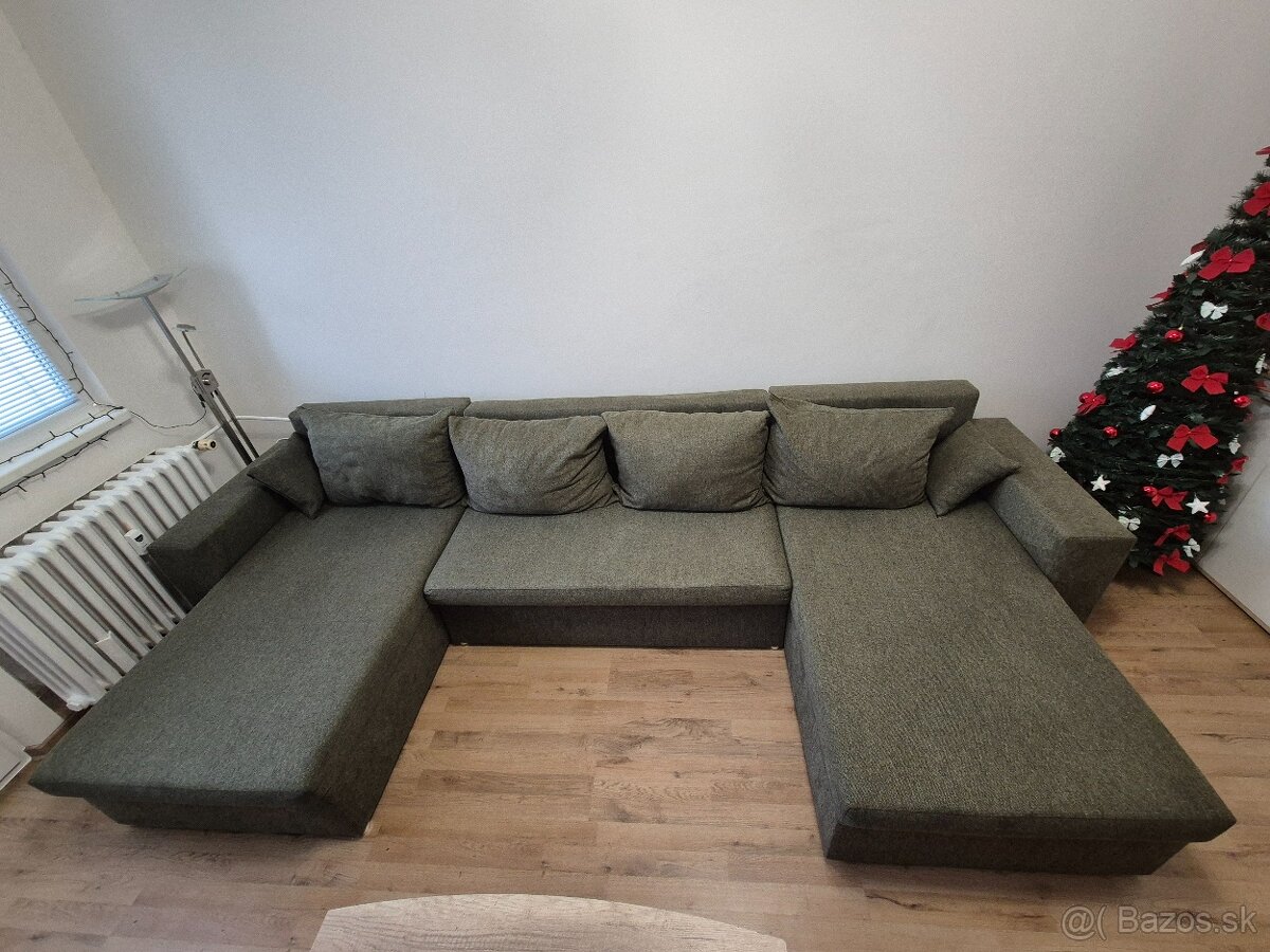 Gauč v tváre U - 4