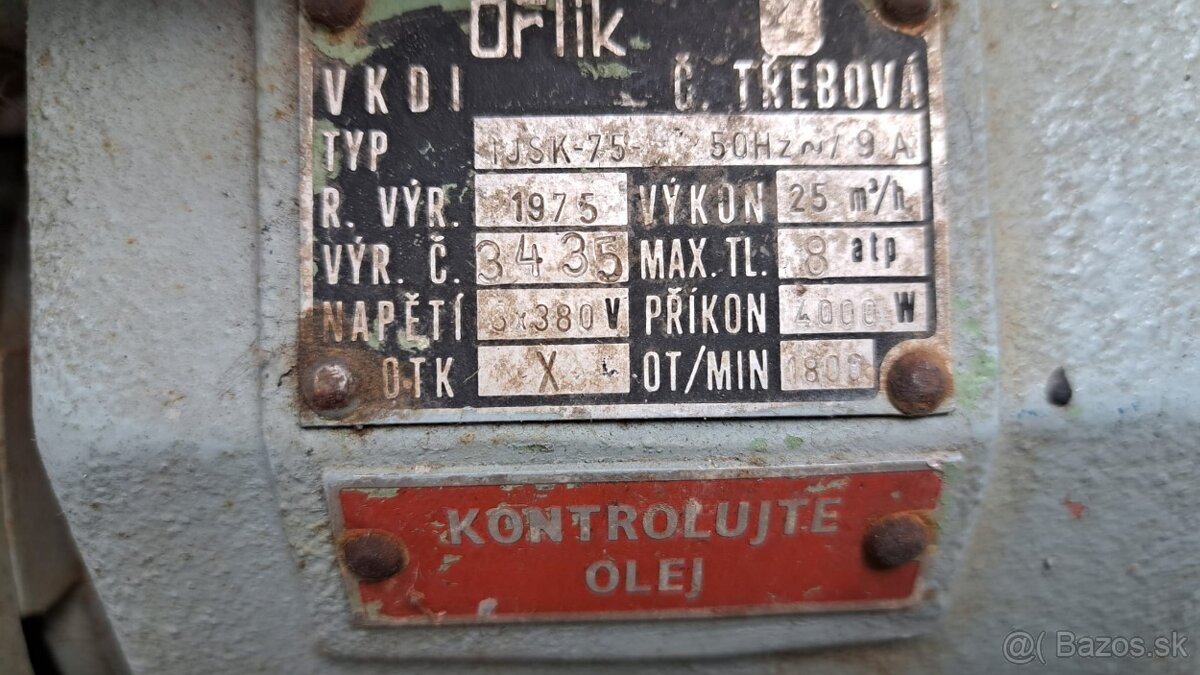 Kompresor Orlík 1JSK75 - 4