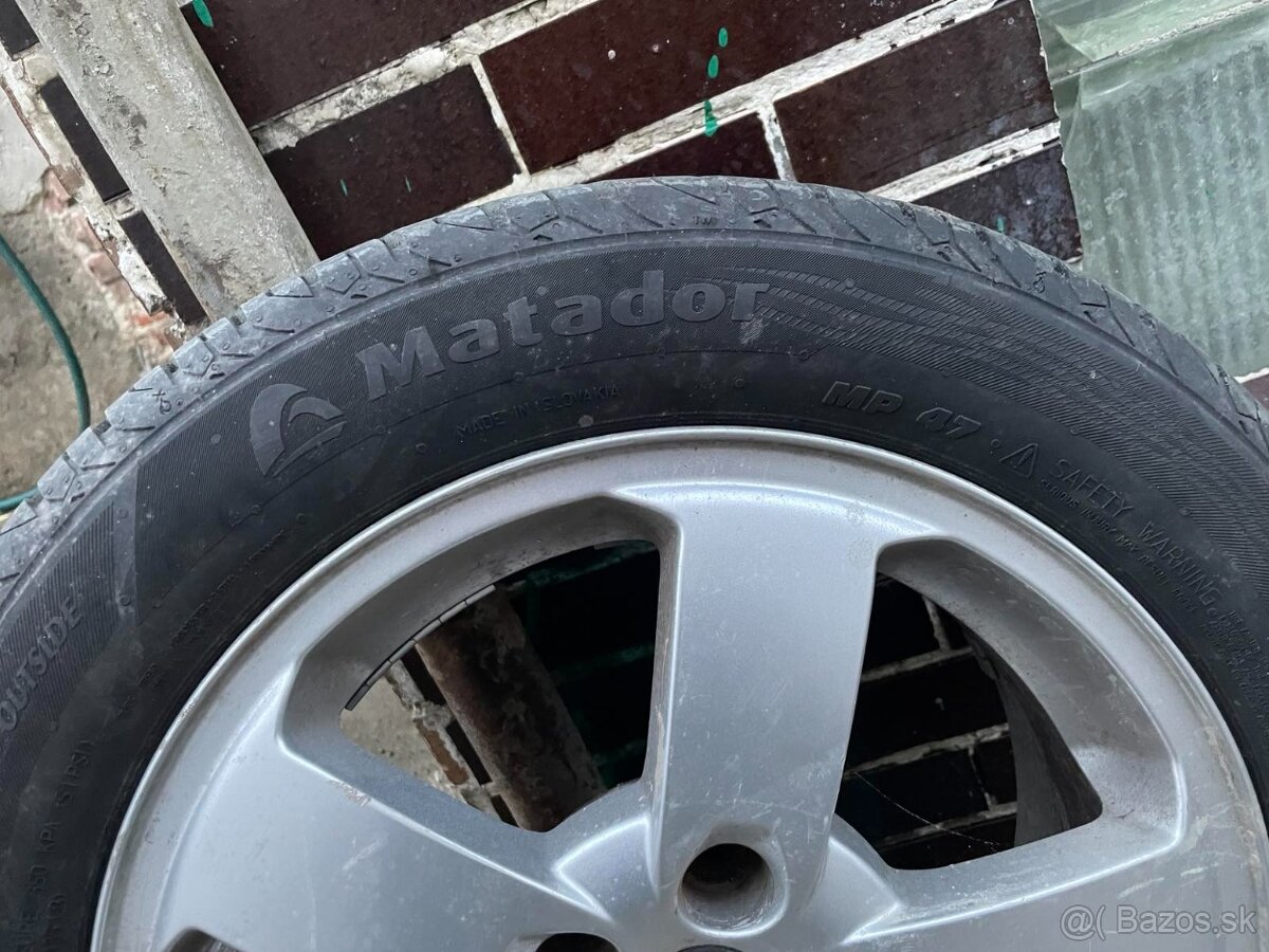 volkswagen elektróny / kolesá 195/55R15 Matador - 4