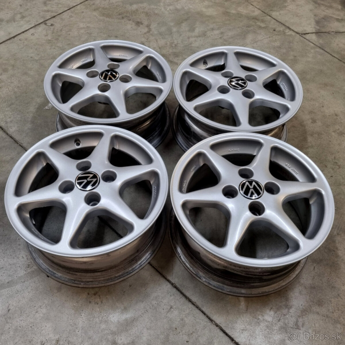 Hliníkové disky 4x100 R14 6J ET37 - 4