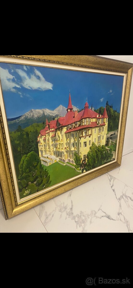 obraz olejova malba - 4