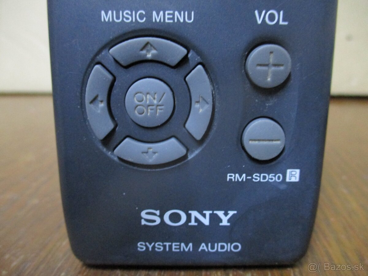 SONY RM-SD50 audio sistem - 4