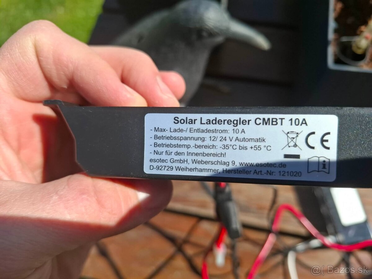 Solárny panel + regulátor + autozásuvka s USB - 4