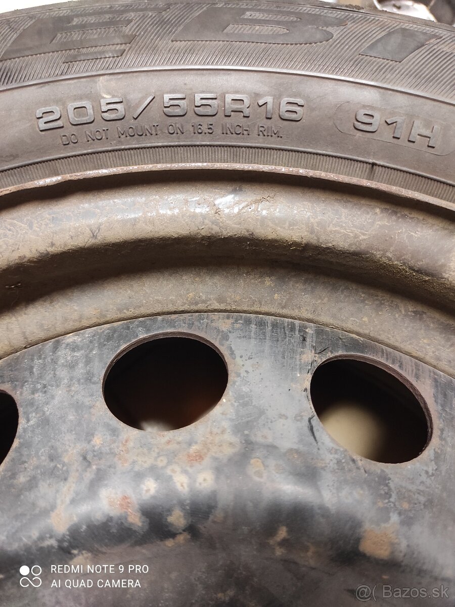 Zimná sada kolies PSA Peugeot Citroen Ford 5x108R16 - 4