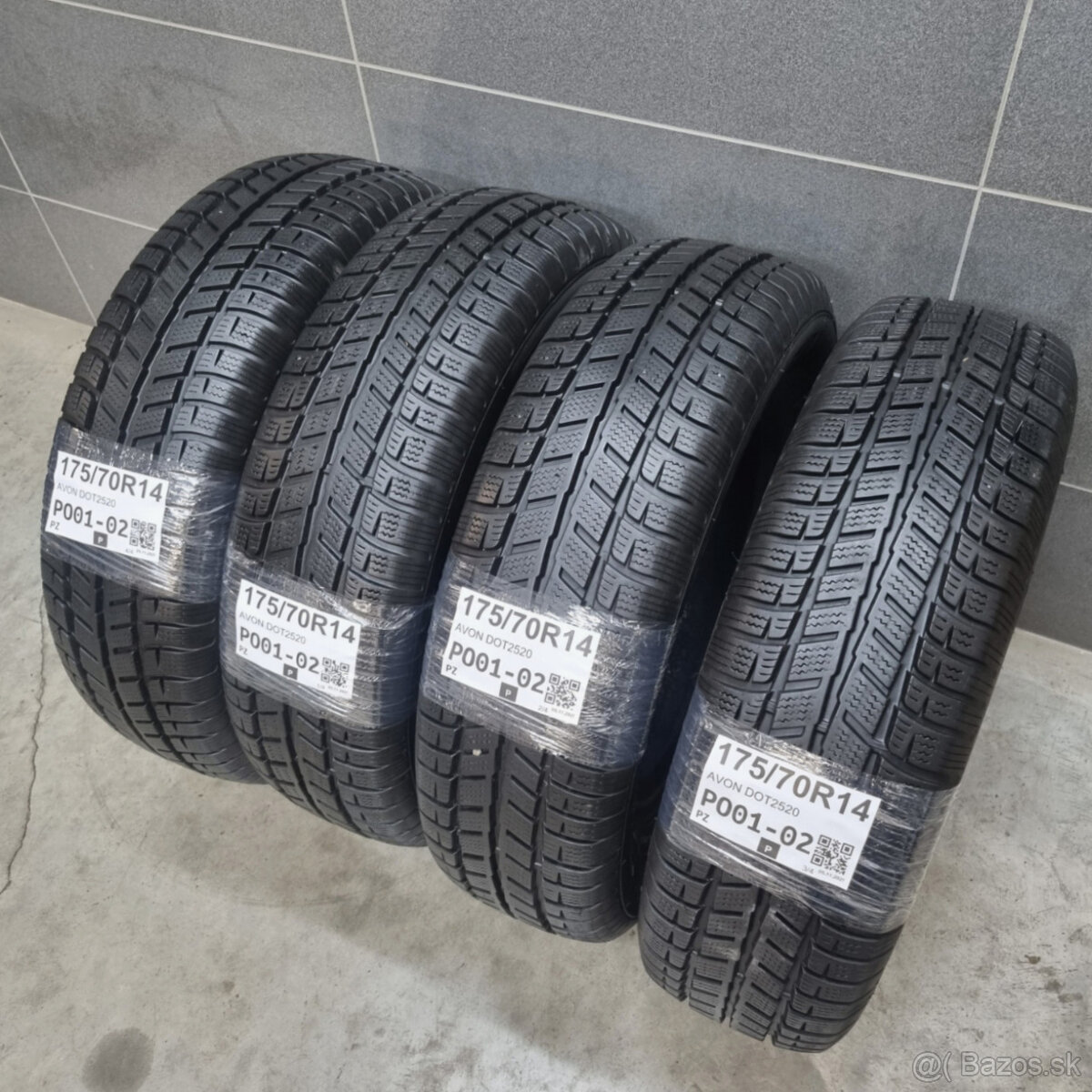 Zimné pneumatiky 175/70 R14 AVON - 4